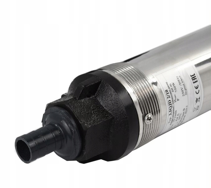 POMPA DO WODY CZYSTEJ GŁĘBINOWA DO STUDNI WYDAJNA 3,5" CALA MOCNA STAL