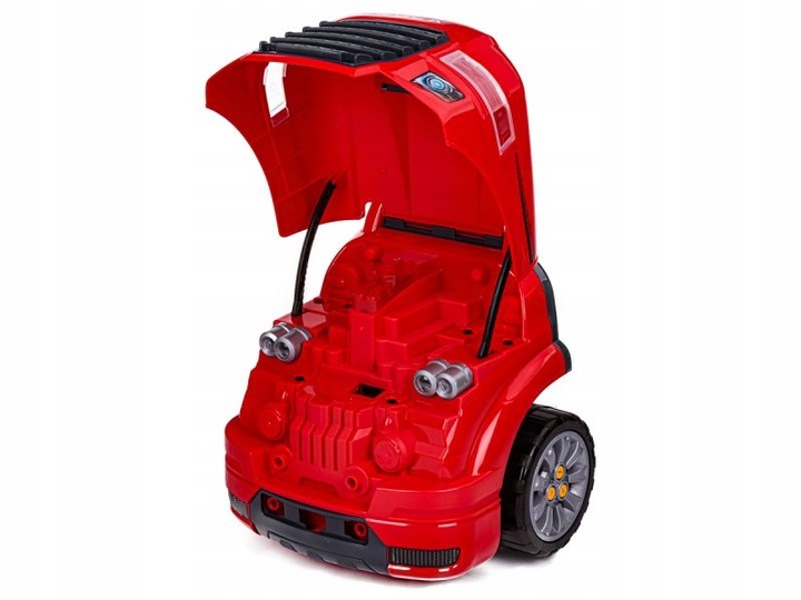 CIĘŻARÓWKA DO ROZKRĘCANIA REALISTYCZNE CZĘŚCI SILNIK ZESTAW MECHANIKA 61 EL