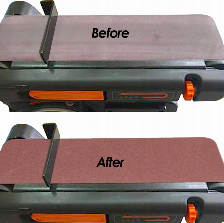 KLOCEK KOSTKA DO CZYSZCZENIA PASÓW ŚCIERNYCH TAŚM PAPIERU 100x40x40 mm