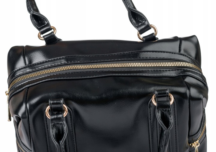 MONNARI Torebka damska kuferek Listonoszka Pojemny PREMIUM do pracy Pojemny