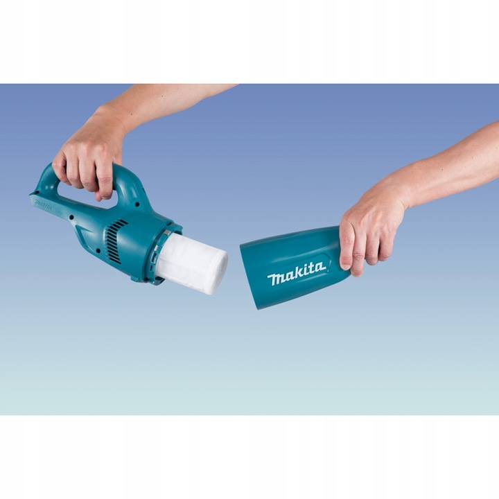 MAKITA CL106FD pionowy odkurzacz ZESTAW akumulator 1.5Ah + ładowarka 12V