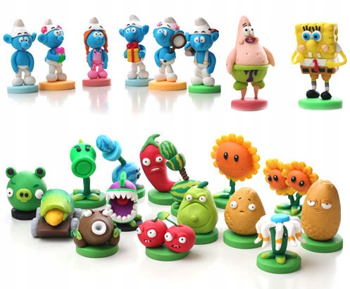 CLAYDOLL PIANKOLINA MASA PLASTYCZNA 24 sztuki BIG BOX + AKCESORIA + WALIZKA