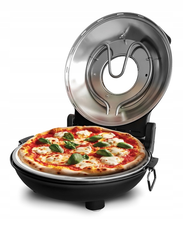 PIEC DO PIZZY KAMIENNY 420°C MOZANO 2 ŁOPATKI 1200W FORMA NOŻYK + PRZEPISY