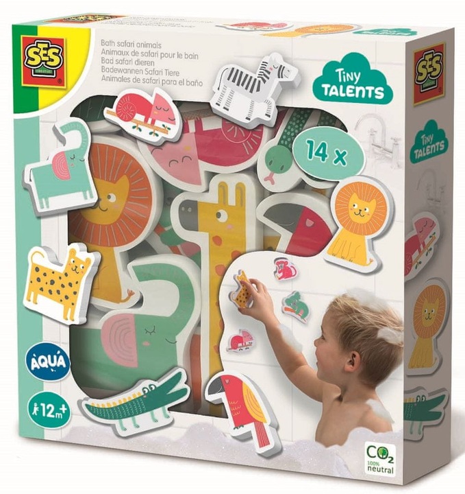 Zwierzęta z dżungli w kąpieli