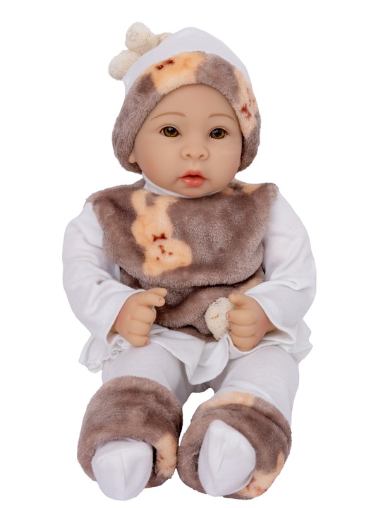 Lalka Bobas JAK ŻYWA INTERAKTYWNA REALISTYCZNA mówi i śpiewa ZESTAW XXL