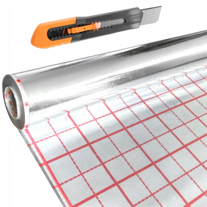 V-TERM FOLIA do PODŁOGÓWKI 120 mk OGRZEWANIA PODŁOGOWEGO 50 m MOCNA GRUBA!