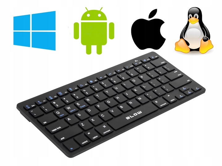 KLAWIATURA BEZPRZEWODOWA BLOW ANDROID iOS SMART TV TABLET PC BLUETOOTH