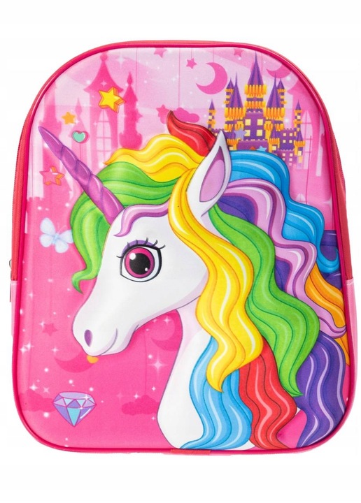 PLECAK PRZEDSZKOLNY DLA DZIEWCZYNKI TORNISTER JEDNOROŻEC DLA PRZEDSZKOLA