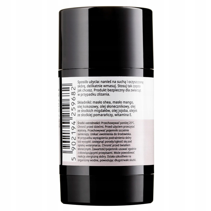 Mubo Paw&Nose Natural Balm Stick sztyft do łap i nosa, dla psa i kota 25g