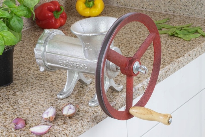 Maszynka 22 do Mielenia MIĘSA Nadziewarka KOŁA Lejki 4 sita EDENBERG