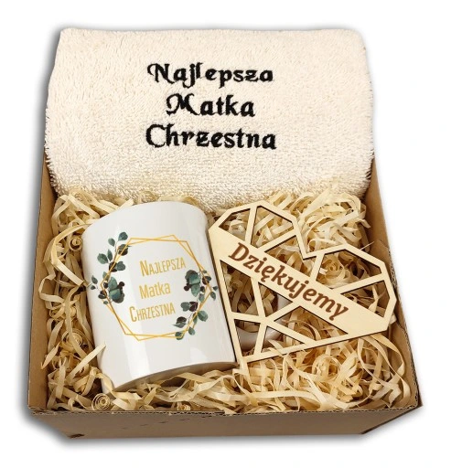 PODZIĘKOWANIE DLA CHRZESTNYCH ŚLUB PREZENT CHRZEST