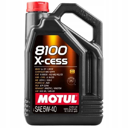 Motul 8100 X-Cess 5W40 5L