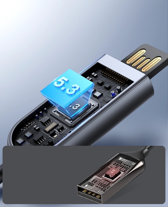 BEZPRZEWODOWY ODBIORNIK TRANSMITER BLUETOOTH DO AUTA USB AUX - JOYROOM