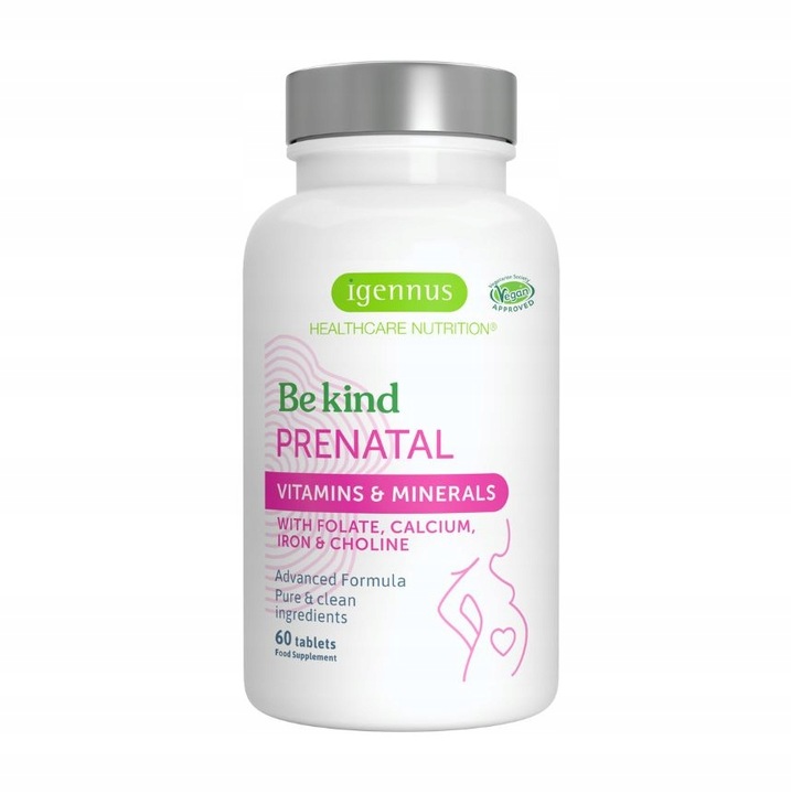 Kompleks witamin DLA KOBIET w CIĄŻY karmiących WAPŃ witamina C KWAS FOLIOWY