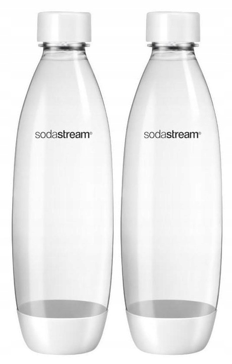 Butelka do saturatora SodaStream FUSE WHITE 2x1L