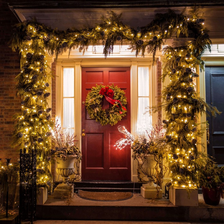 LAMPKI CHOINKOWE 1000 LED ZEWNĘTRZNE 50M ŚWIATEŁKA CHOINKOWE NA PRĄD