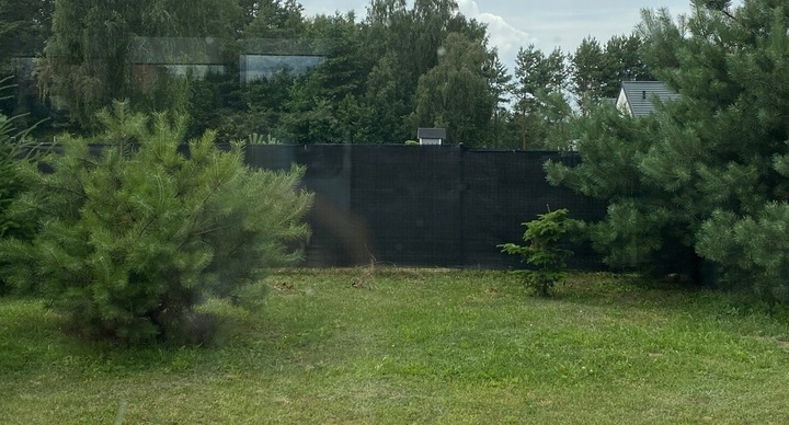 SIATKA CIENIUJĄCA 1,5x50m CZARNA 90% MASKUJĄCA OSŁONA NA OGRODZENIE PŁOT UV