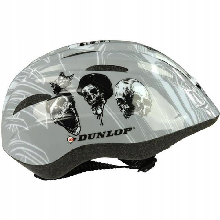 KASK ROWEROWY DZIECIĘCY REGULOWANY DUNLOP 48-52CM