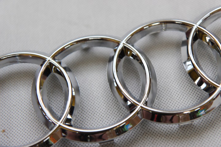 EMBLEMAT ZNACZEK logo AUDI przód Maski A3 A4 A5 A6 273x94mm PREMIUM MP251