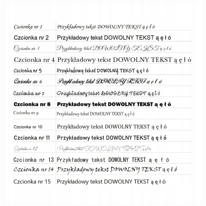 Spinki do mankietów grafitowe grawerowane TWÓJ TEKST GRAFIKA na prezent