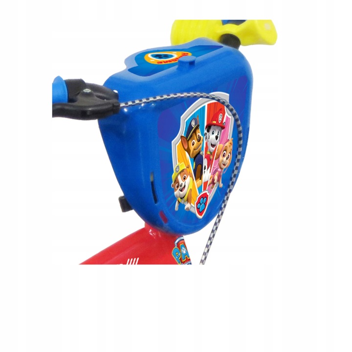 Rower dziecięcy PSI PATROL, czerwony, koła 12 cali