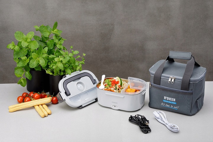 LUNCH BOX TERMOS JEDZENIE SAMOCHODU BIURA PODGRZEWA CIĘŻARÓWKI TIR 24/220V