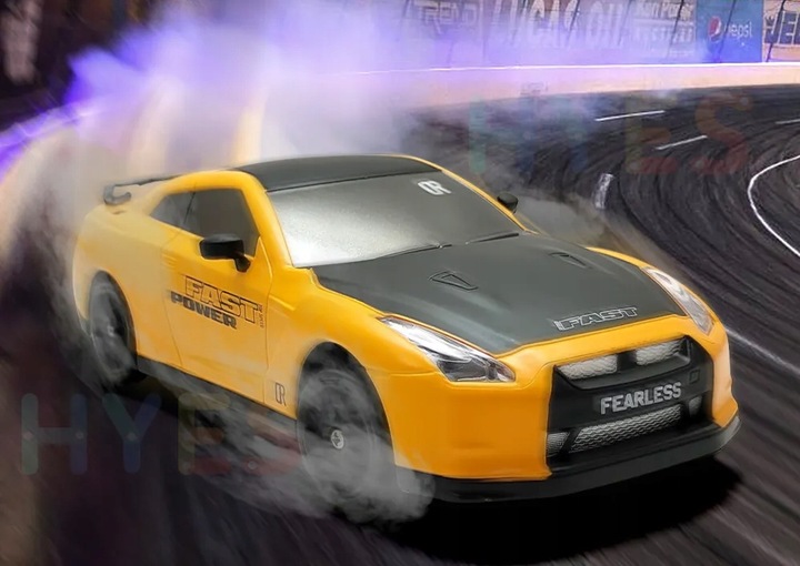 SAMOCHÓD DO DRIFTU NA PILOTA AUTO RC ZDALNIE STEROWANE 4x4 AKUMULATOR X 2