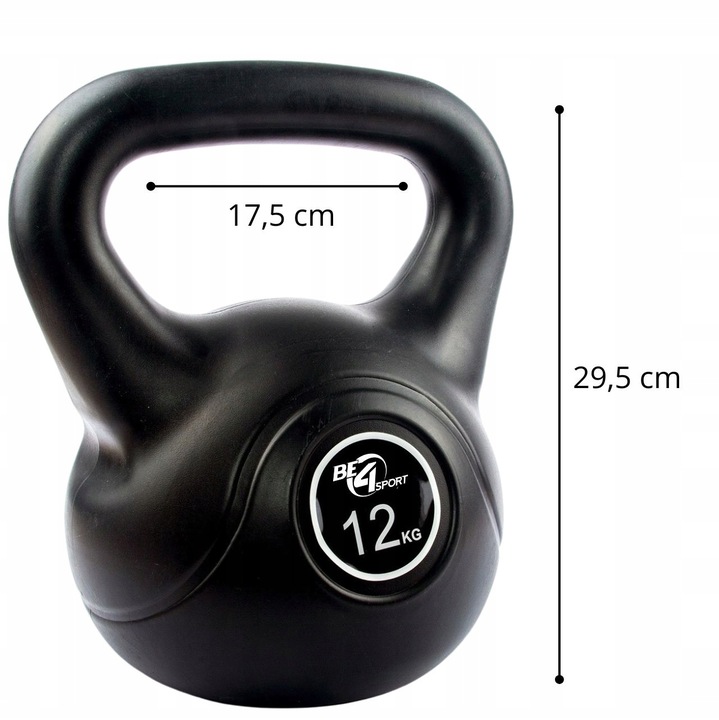 Kettlebell Kettle Hantla Kula Odważnik Obciążenie Do Ćwiczeń 12kg PREZENT