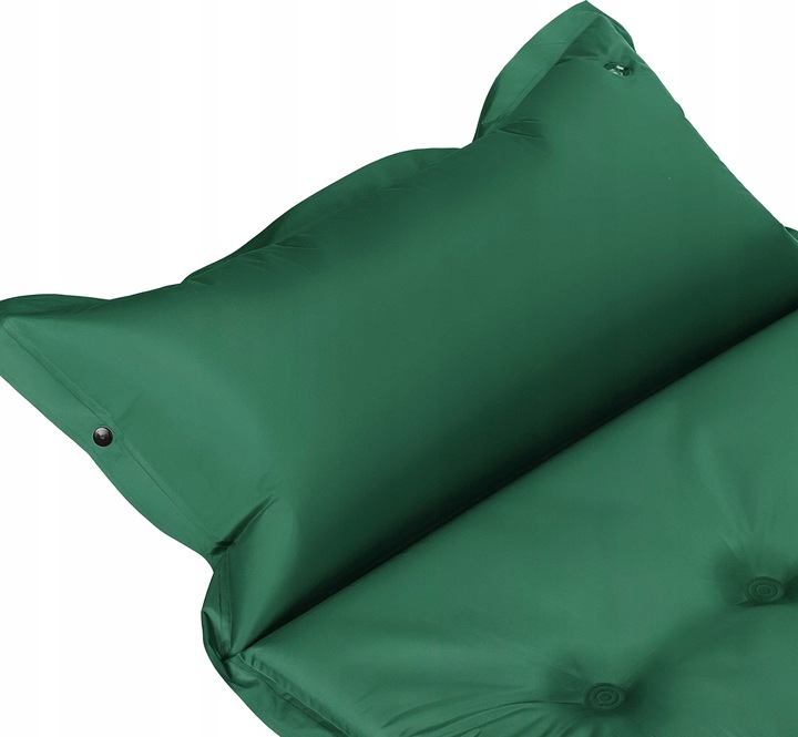 MATA SAMOPOMPUJĄCA KARIMATA DMUCHANA TREKKINGOWA Z PODUSZKĄ 193X68X3,5CM