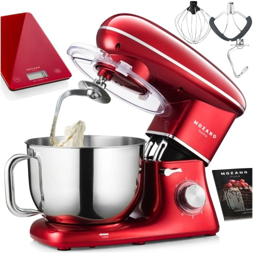 ROBOT KUCHENNY PLANETARNY MIKSER MISA 6,2L ZESTAW + WAGA + PRZEPISY MOZANO