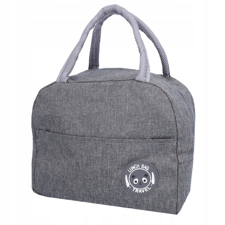 TORBA TERMICZNA śniadaniowa do pracy na jedzenie lunch torebka plażowa