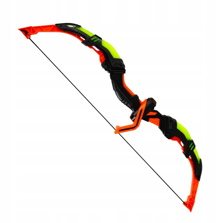 ŁUK ZESTAW ŁUCZNICZY DLA DZIECI STRZAŁKI KOŁCZAN PUSZKI CELE TARCZA LED