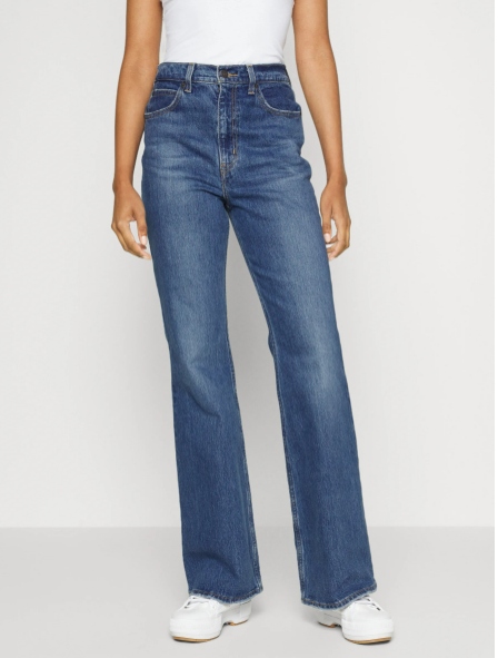 levi's levis 70s HIGH FLARE dzwony JEANS spodnie JEANSY 31W 32L 31/32