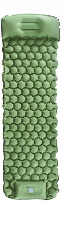 DMUCHANA MATA Z WBUDOWANĄ POMPKĄ KARIMATA LEKKI GRUBY WYGODNY MATERAC ŁÓŻKO