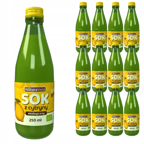 12x Sok z cytryn BIO 250ml
