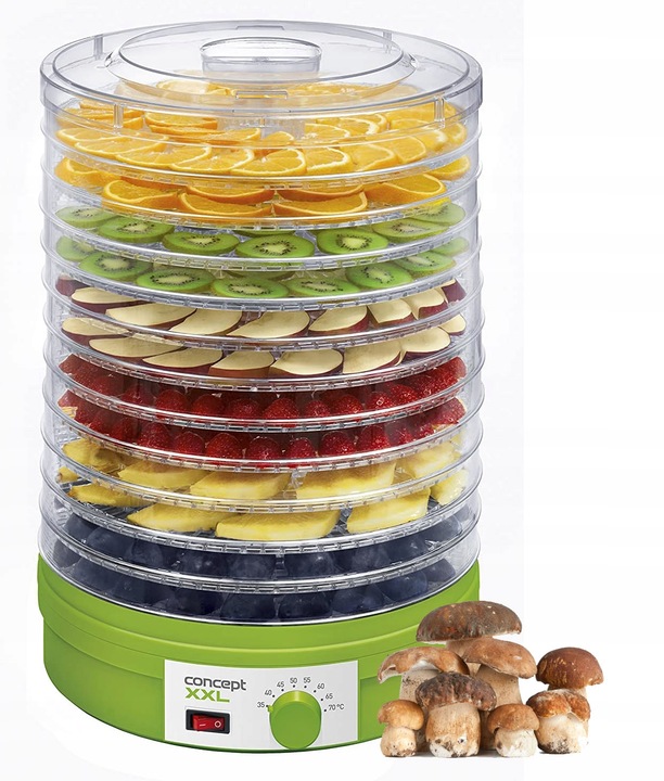 SUSZARKA XXL DO GRZYBÓW OWOCÓW ZIÓŁ SO1025 245W