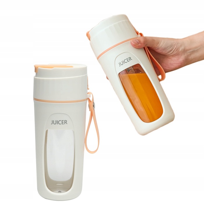 BEZPRZEWODOWY PRZENOŚNY BLENDER TURYSTYCZNY 360ML- Prezent Dla Taty