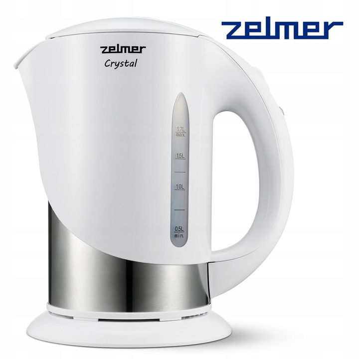 Czajnik elektryczny Zelmer ZCK7630W 2200 W 1,7 l biały