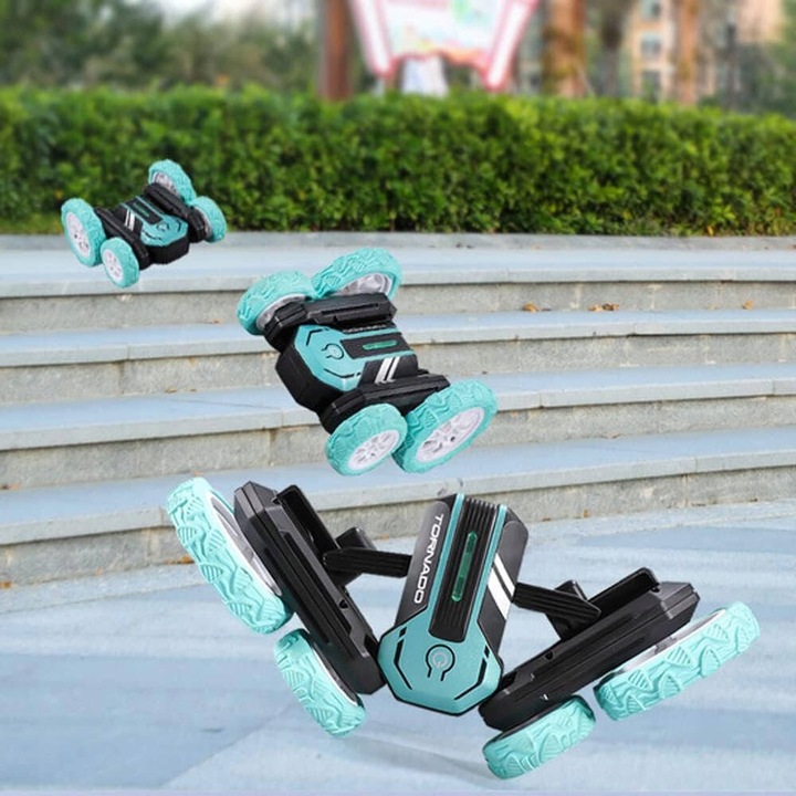 SAMOCHÓD TWISTER KASKADER AUTO RC ZDALNIE STEROWANY GESTAMI PILOT 360 USB