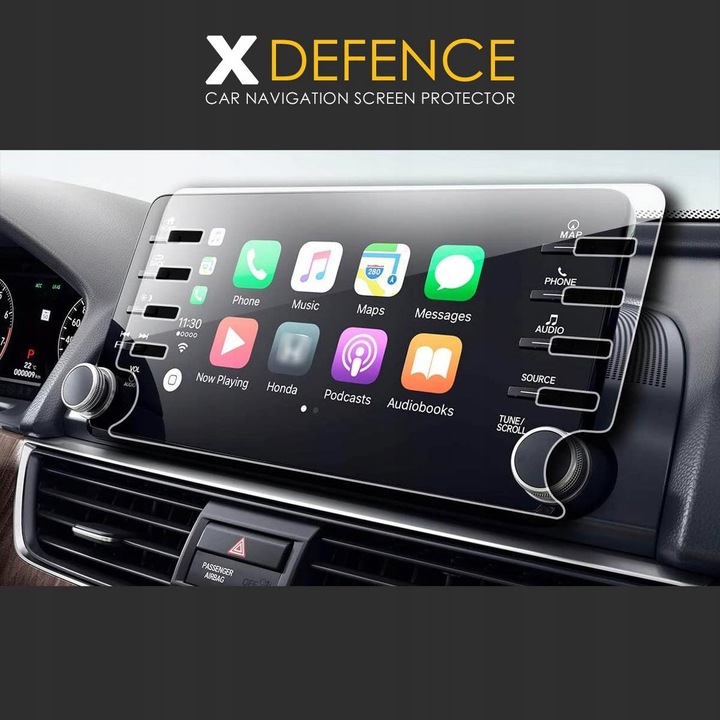 2w1 SZKŁO OCHRONNE NA NAWIGACJĘ EKRAN DO MAZDA CX 5 2017-2020