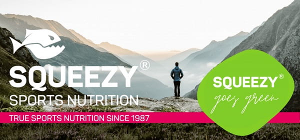 SQUEEZY Żel Energetyczny orange-peach 11+1 gratis pomarańczowy