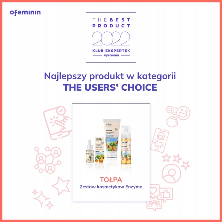TOŁPA enzyme Żel do mycia twarzy 3 enzymy 150 ml