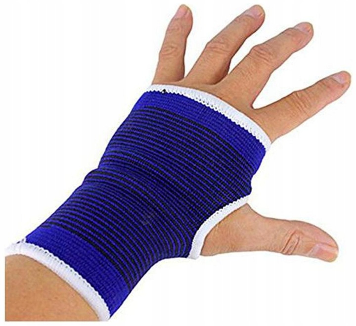 ŚCIĄGACZ NA RĘKĘ OPASKA ELASTYCZNA UCISKOWA OCHRANIACZ na DŁOŃ DŁONIE 2 SZT