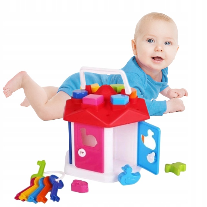 SORTER dla Dziecka ROCZNEGO Mądry Maluch Domek