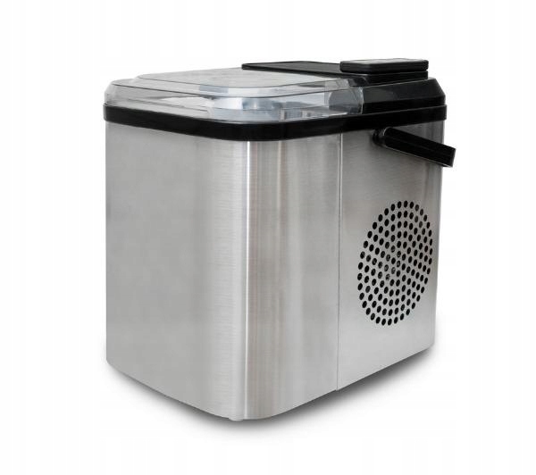 Kostkarka do lodu Eldom KS2109 12kg/24h 110W Łopatka do lodu Srebrno-Czarna