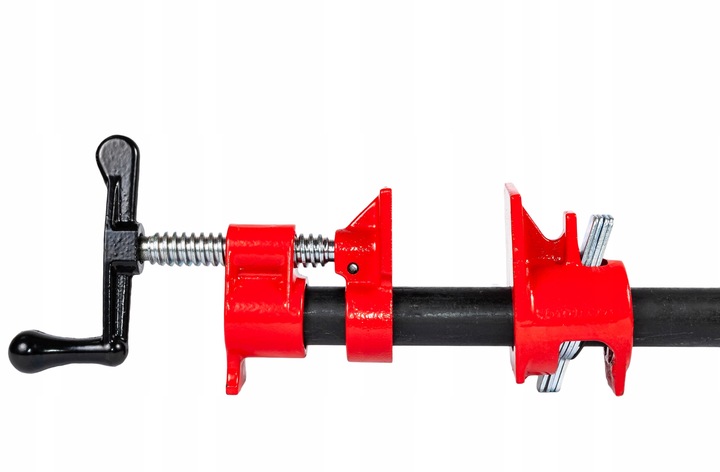 4x ŚCISK STOLARSKI RUROWY BEZKOŃCOWY NA RURĘ 3/4" ZACISK MONTAŻOWY IMADŁO