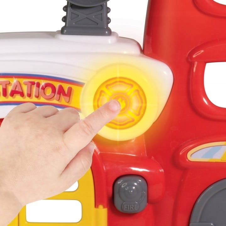 Zabawka interaktywna Remiza Ekipa strażacka Dumel