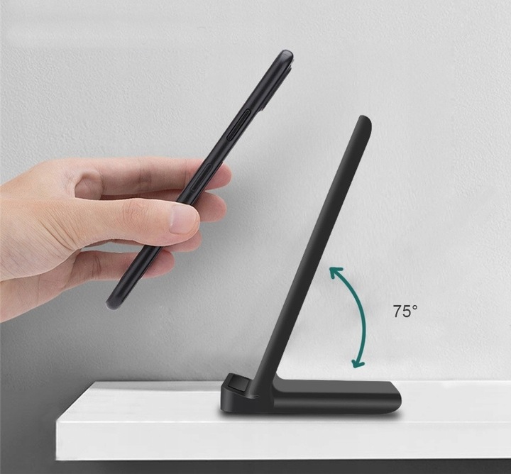 ŁADOWARKA INDUKCJA Bezprzewodowa Szybka Stacja ładująca QUICK 15W QC USB C