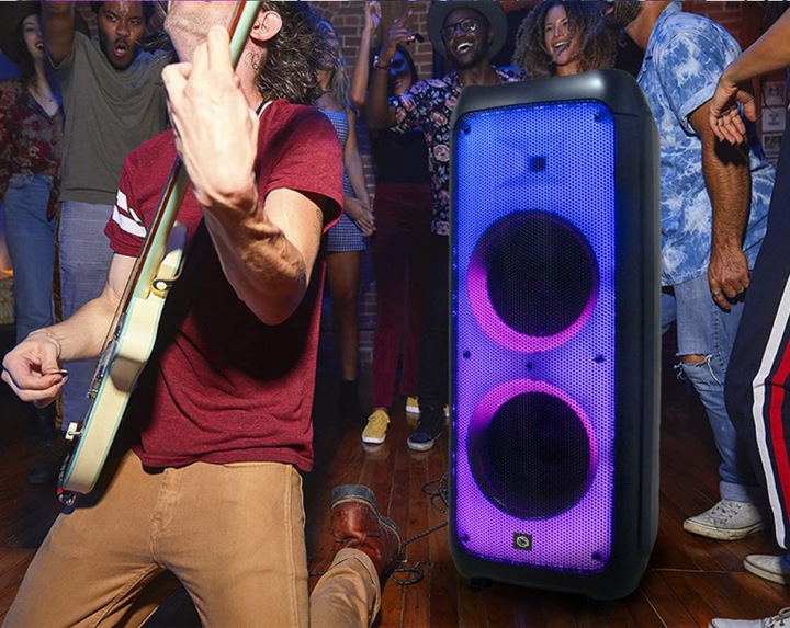 GŁOŚNIK BLUETOOTH KARAOKE MANTA PHANTOM 300W TWS