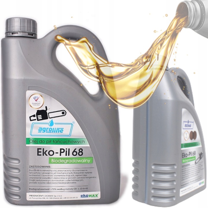 OLEJ DO SMAROWANIA KONSERWACJI PIŁ PROWADNIC I ŁAŃCUCHÓW PIŁY 4L PILARZ EKO